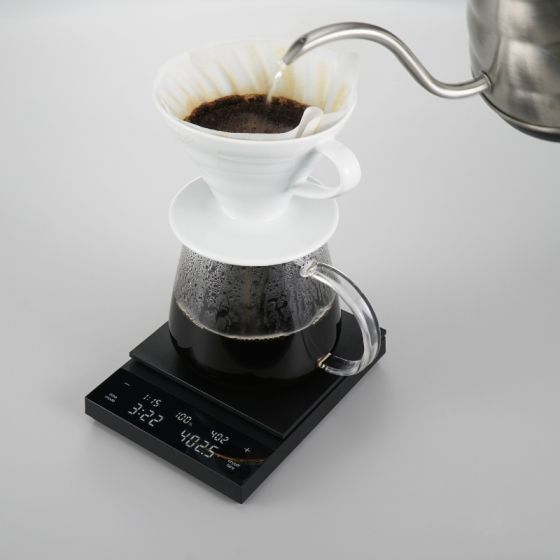 Hario Polaris Digital Coffee Scale - Precision Weighing for Espresso, Pour Over & Brewing | Perfect for Home Baristas & Coffee Enthusiasts