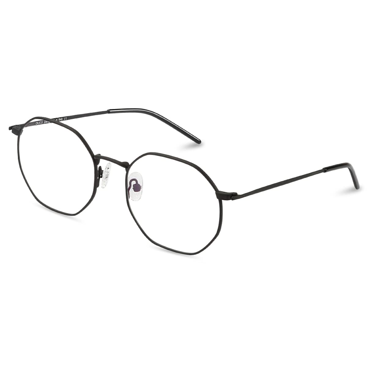 DUCO Blue Light Blocking Glasses for Women & Men - Small Round Frame for Work & Gaming