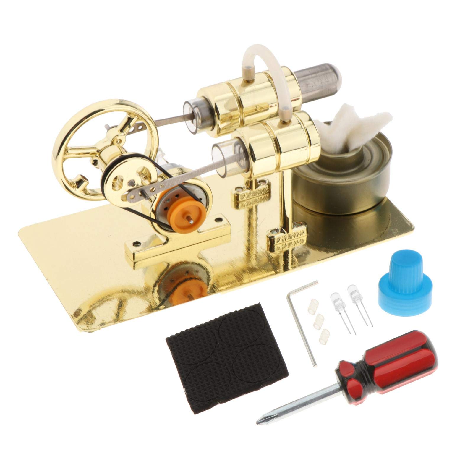 STEM Educational Toy - Electric Motor Model Kit for Kids, Science Experiment & Power Generation Learning - Perfect for Classroom, Homeschool & DIY Projects