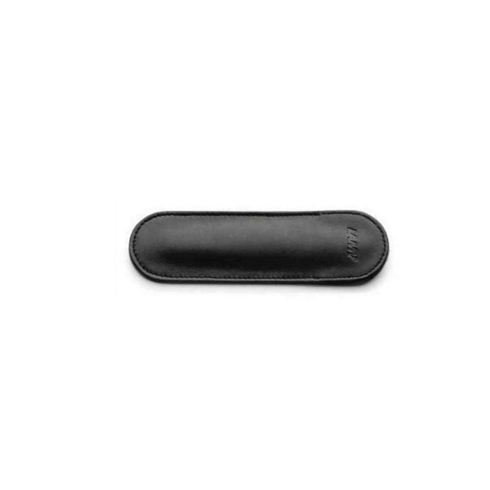 LAMY Leather Pico Pen Case (1 Slot) - Premium Black Genuine Leather for Ballpoint Pens | Perfect for Office, Travel & Everyday Carry