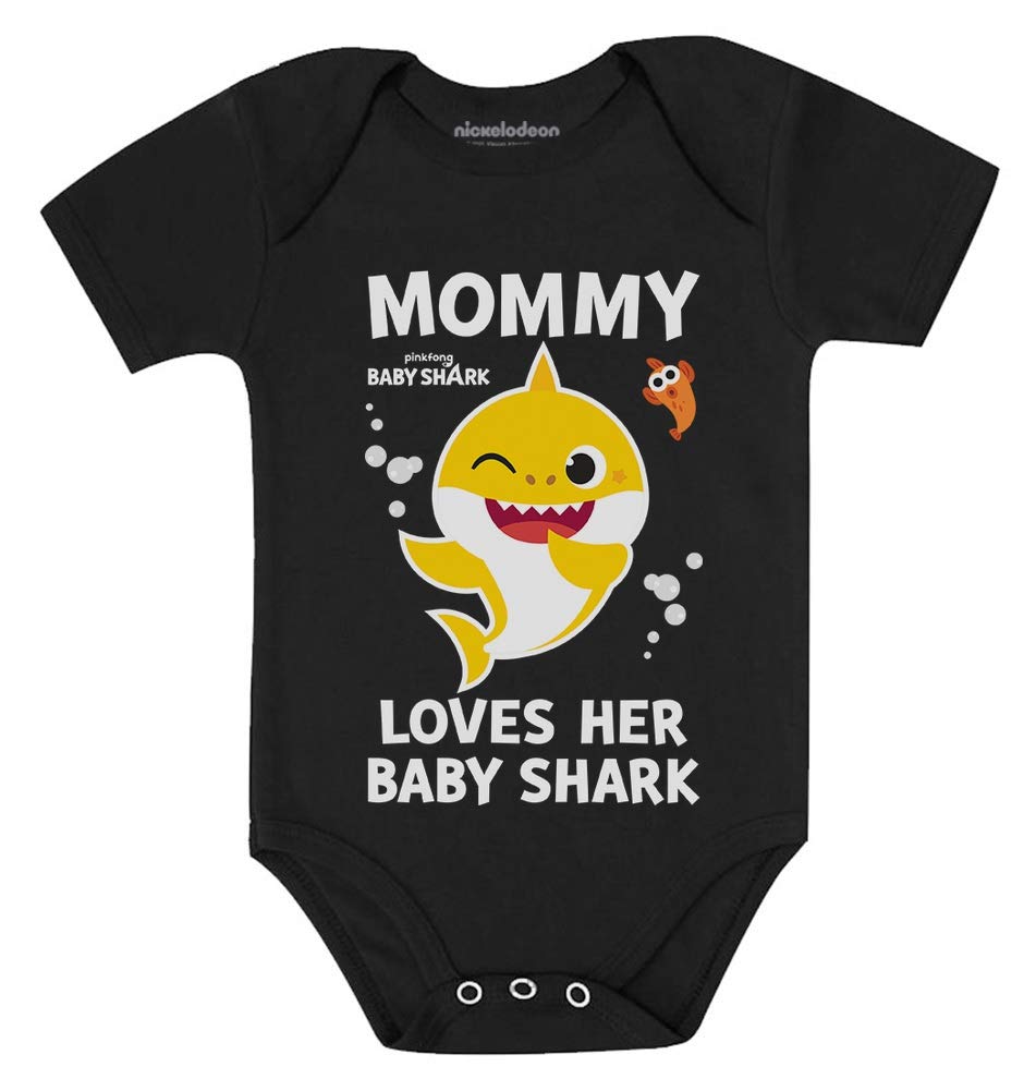 Baby Shark Doo Doo Doo Outfit - Cute Mother's Day Gift for Baby Boys & Girls | Matching Mom & Baby Bodysuit for Family Photos & Special Occasions