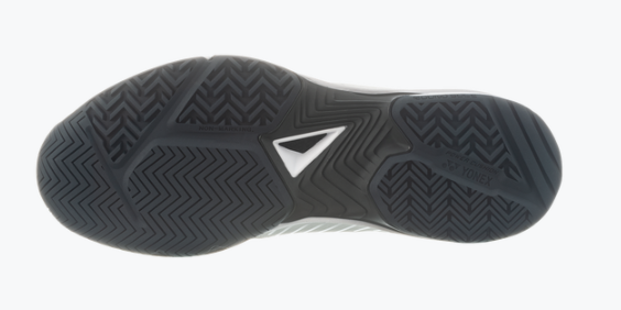 Yonex Power Cushion Sonicage Plus Wide All Court Tennis Shoes for Men & Women - White - Perfect for Hard Court, Clay Court & Indoor Play