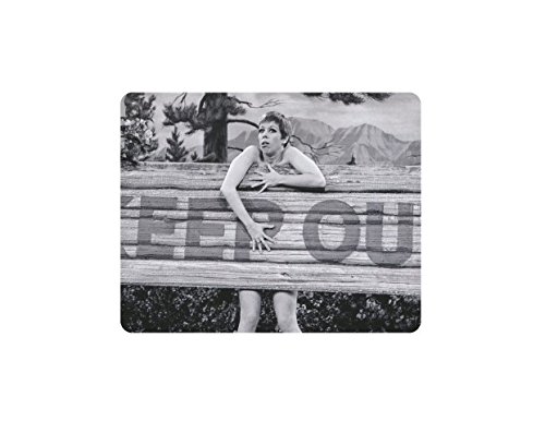 Carol Burnett Themed Computer Mouse Pad - Non-Slip Rubber Base, Smooth Surface for Precise Tracking - Perfect for Office, Gaming & Home Use
