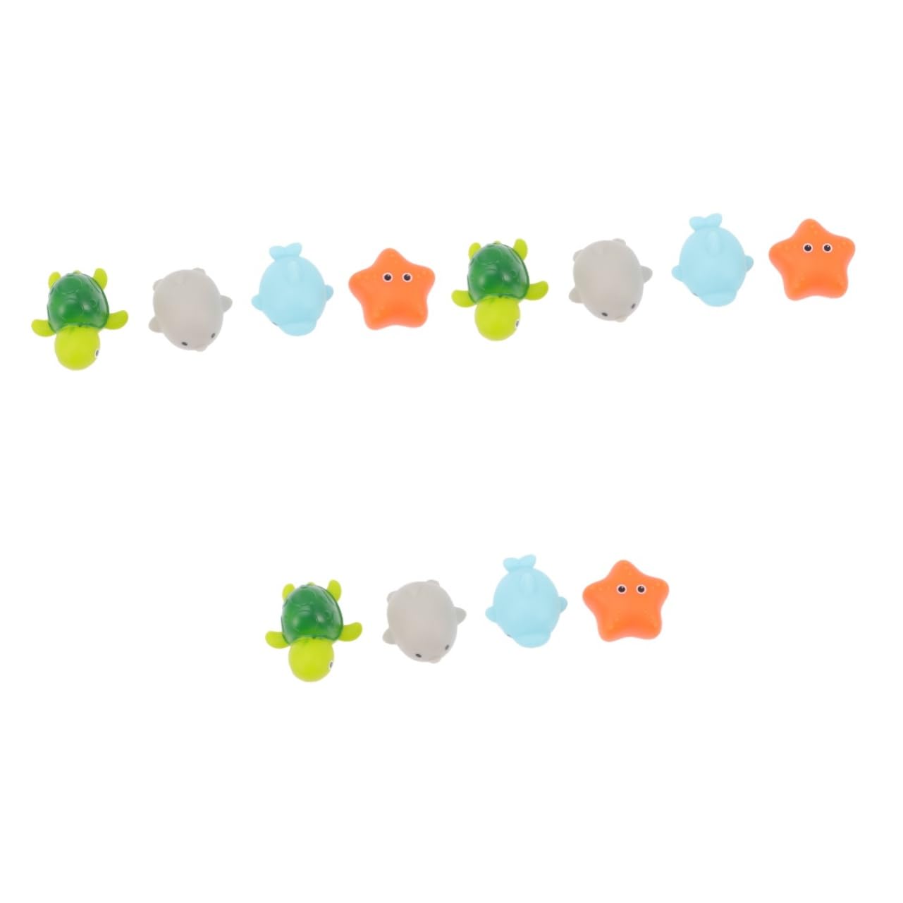 FAVOMOTO 12 Pack LED Bath Toys for Kids - Glow in The Dark Floating Water Toys for Bathtub Fun, Sensory Play & Pool Party - Perfect Toddler Bath Time & Swimming Pool Accessories