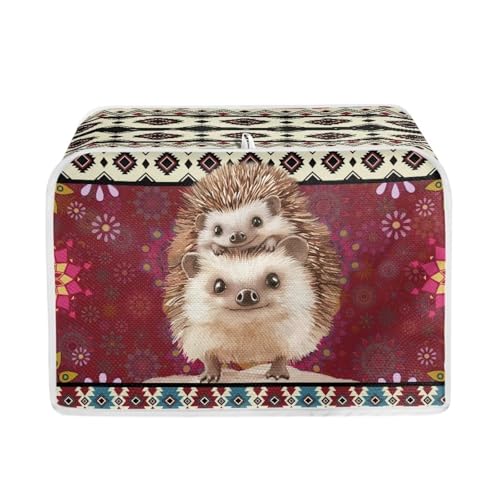 Brown - Aztec Hedgehog Boho Mandala Flower