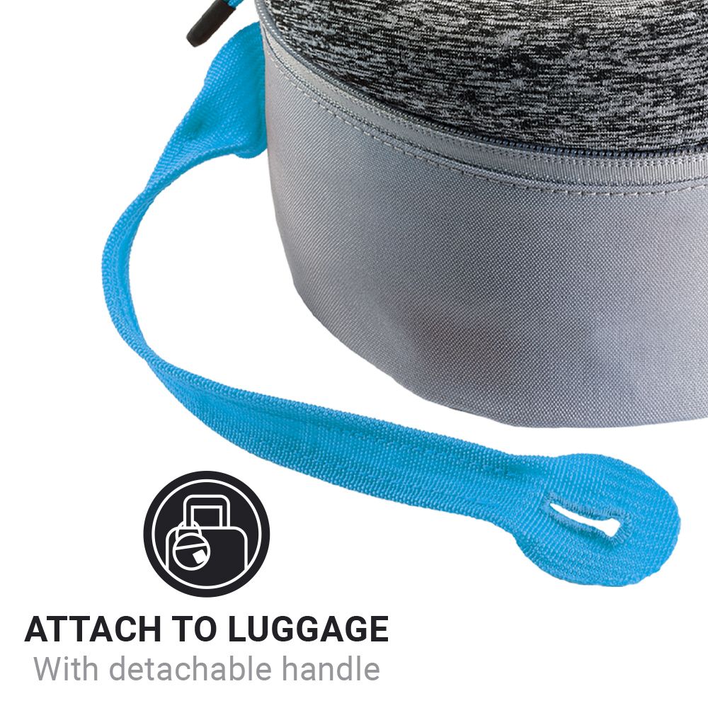 Go Travel Universal Pillow Packer - Compact Travel Neck Pillow for Airplane, Car & Office - Lightweight & Portable for Comfortable Sleep Anywhere