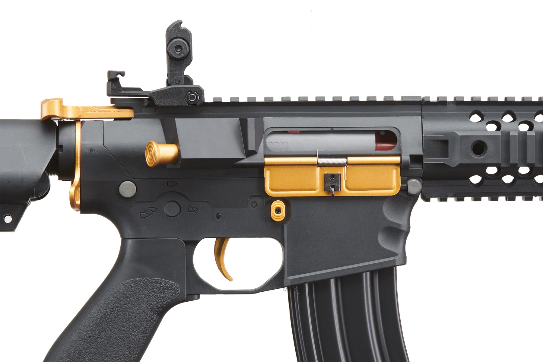 Lancer Tactical Gen 2 Evo Durable Polymer M4 Airsoft AEG Rifle with Grip, Battery, Charger & 1000 BBs - Perfect for Tactical Training, Outdoor Games, and Airsoft Battles