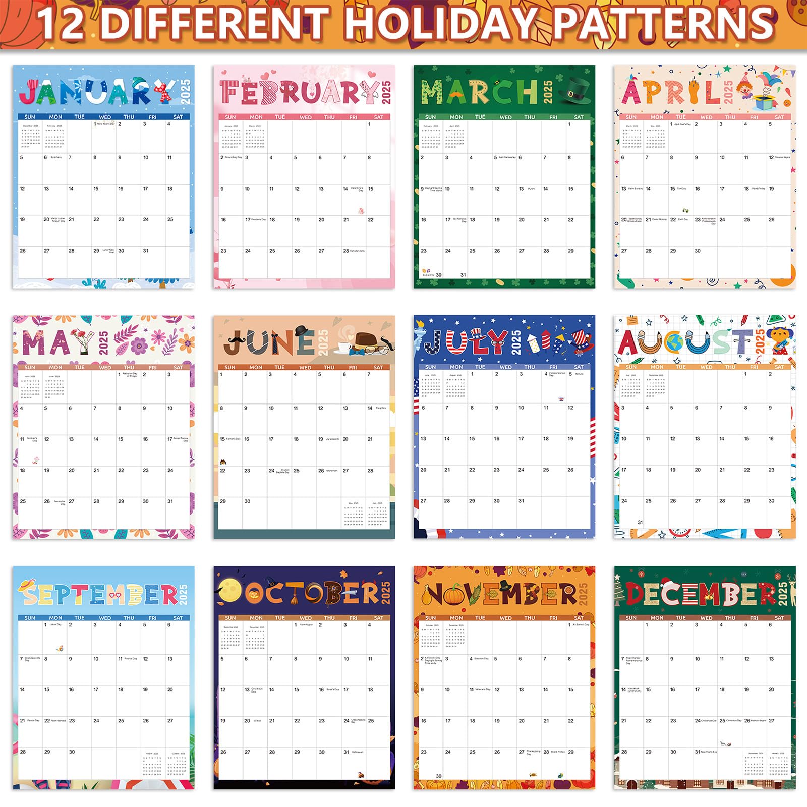 2025-2026 Wall Calendar - Large 14