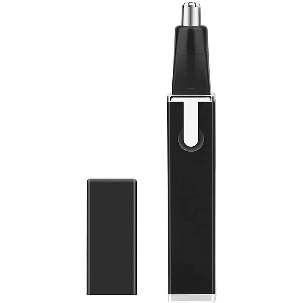 Rechargeable Electric Nose and Ear Hair Trimmer for Men & Women - Painless Grooming Kit for Personal Care at Home, Travel, and Gym