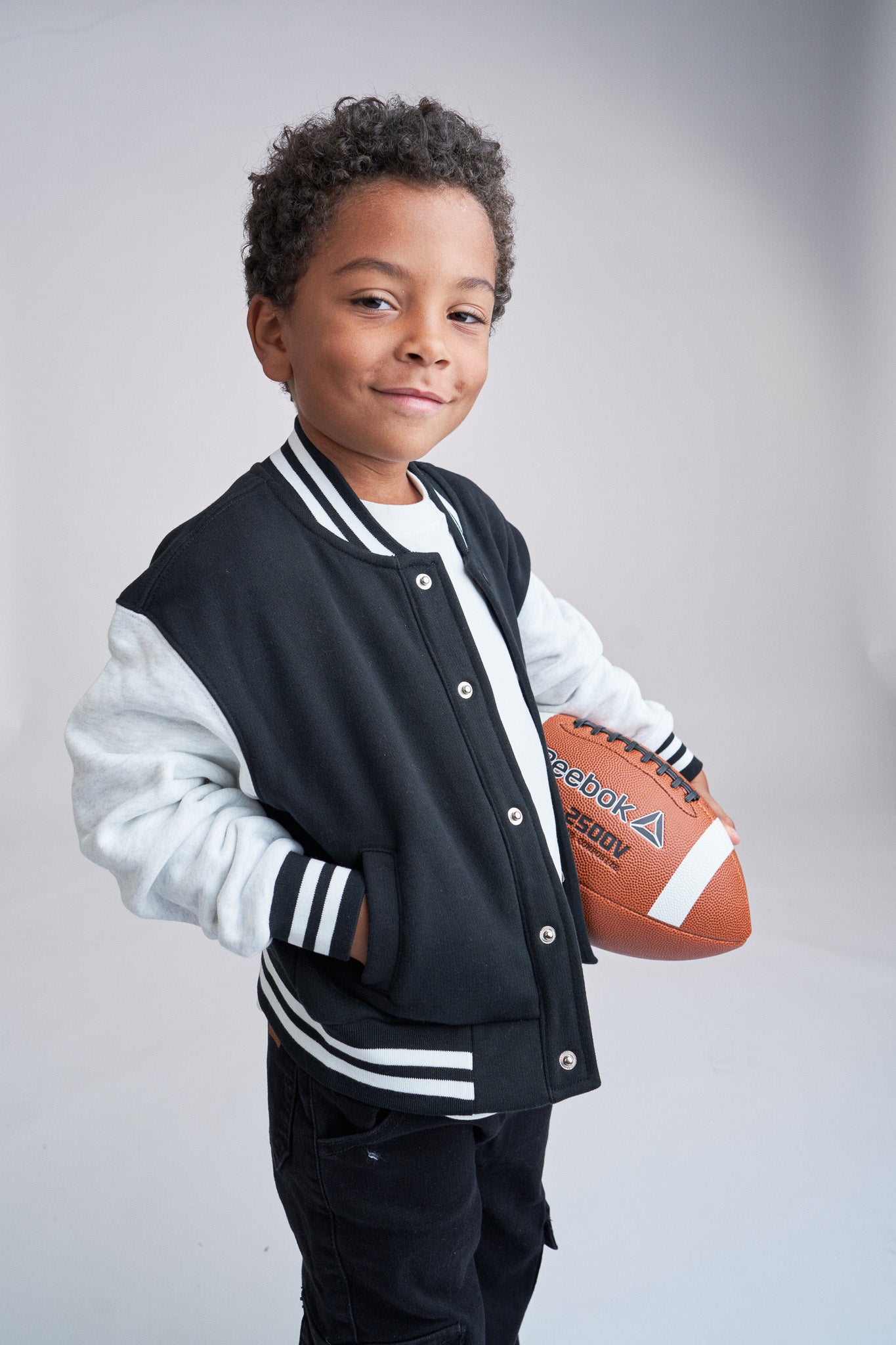 Stylish Black Varsity Jacket for Men & Women - Trendy Letterman Jacket for Casual Wear, Sports, and School Events