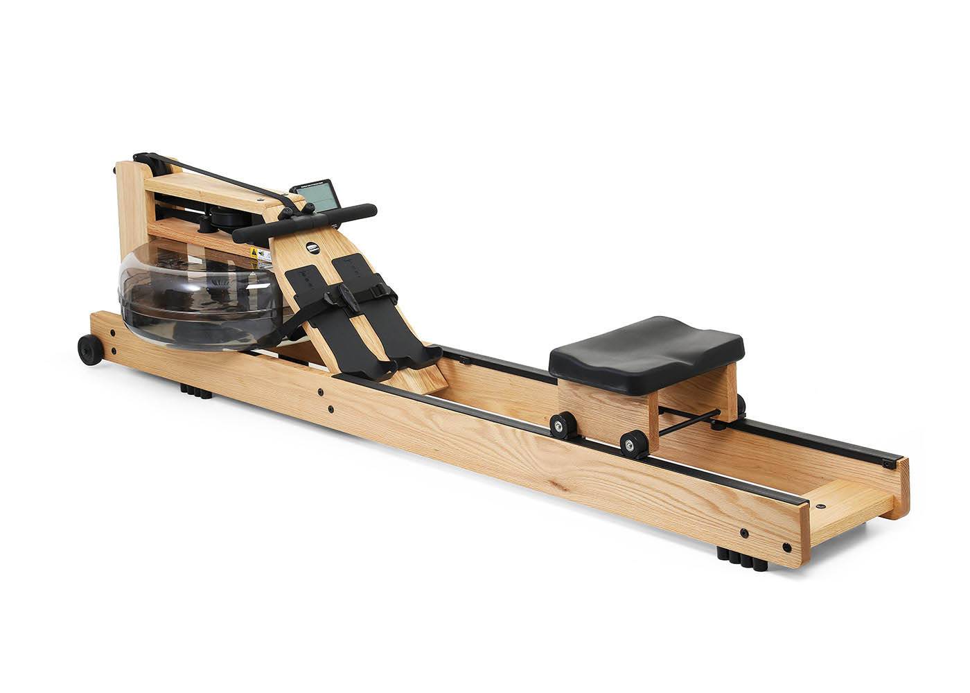 Premium WaterRower Rowing Machine with S4 Performance Monitor - Solid Oak Wood - Home Gym Equipment for Full-Body Workout & Cardio Training - Perfect for Indoor Fitness, Weight Loss & Low-Impact Exercise
