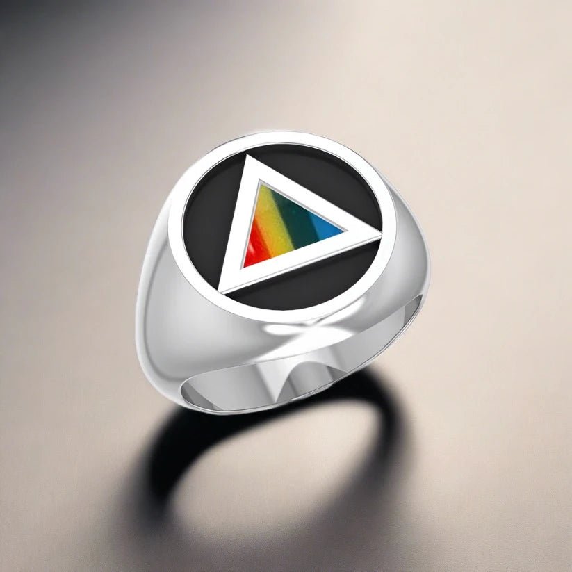 Serenity Circle Sterling Silver AA Ring TR117 - Elegant Minimalist Jewelry for Women, Perfect for Everyday Wear & Special Occasions