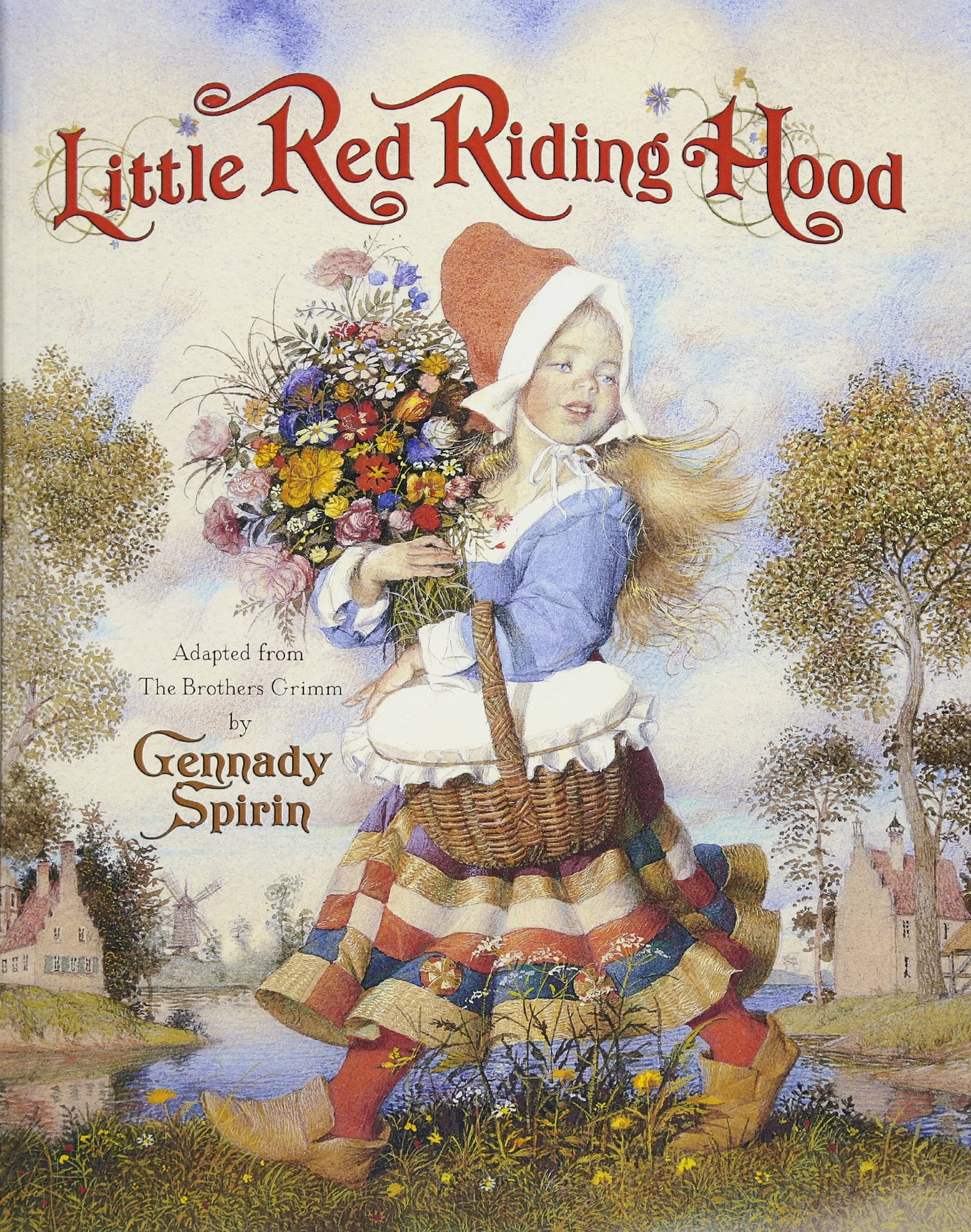 Little Red Riding Hood Costume for Kids - Classic Fairy Tale Dress for Halloween & Dress-Up Play - Perfect for Storytime, Parties & Themed Events