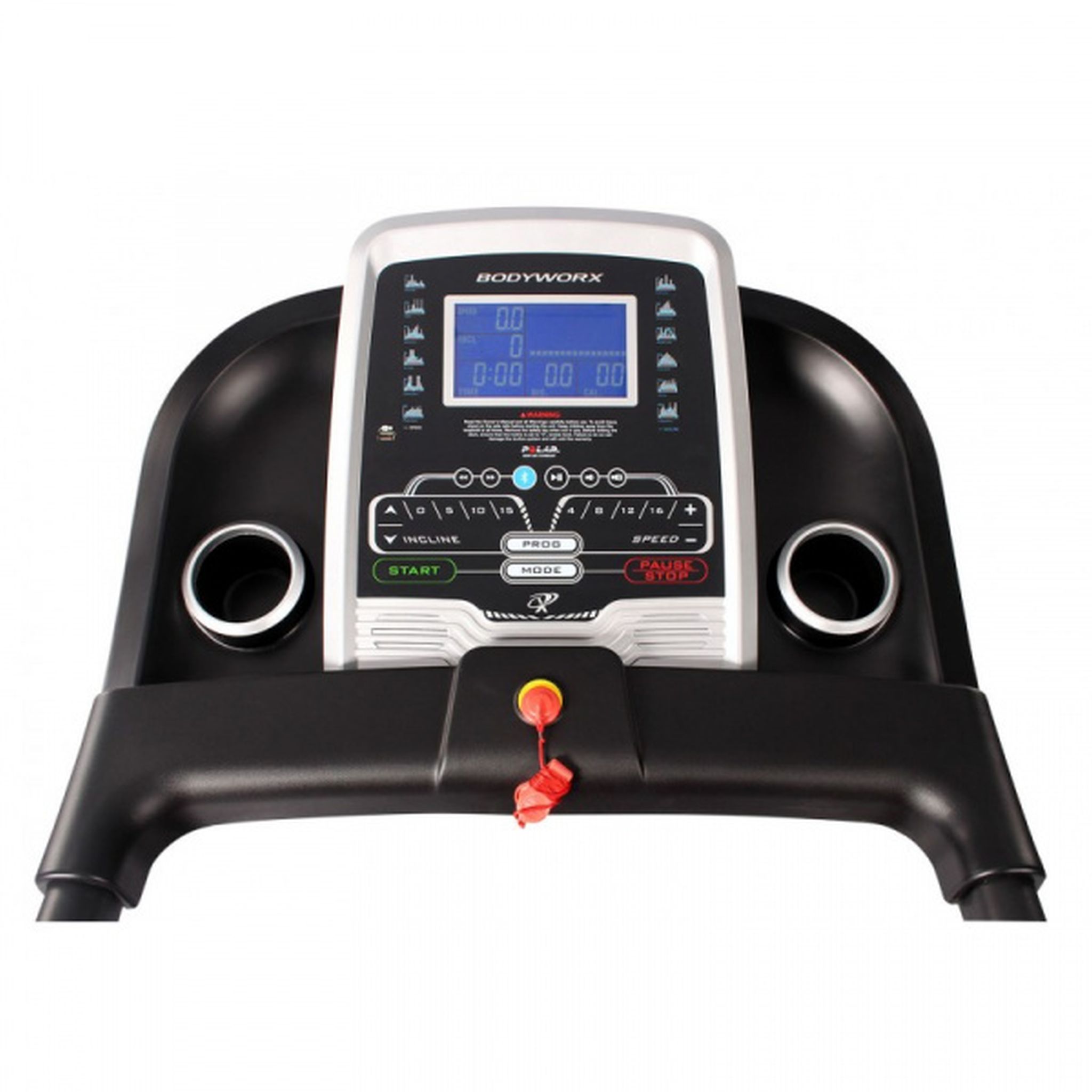 Bodyworx Challenger 200 Treadmill - Foldable Electric Running Machine for Home Gym, Cardio Workout & Fitness Training - Perfect for Small Spaces & Indoor Exercise