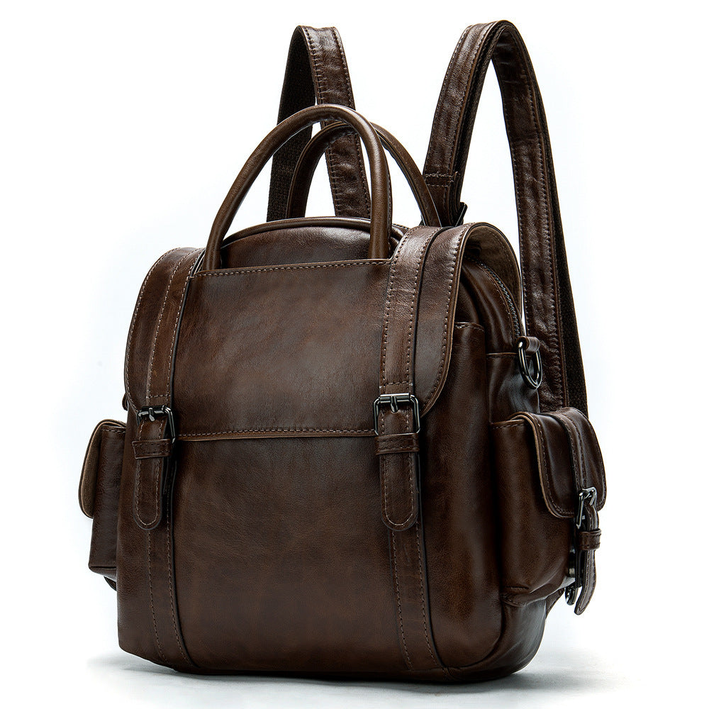 Vegan Leather Backpack for Women - Stylish & Durable Crossbody Bag for Work, Travel & Everyday Use