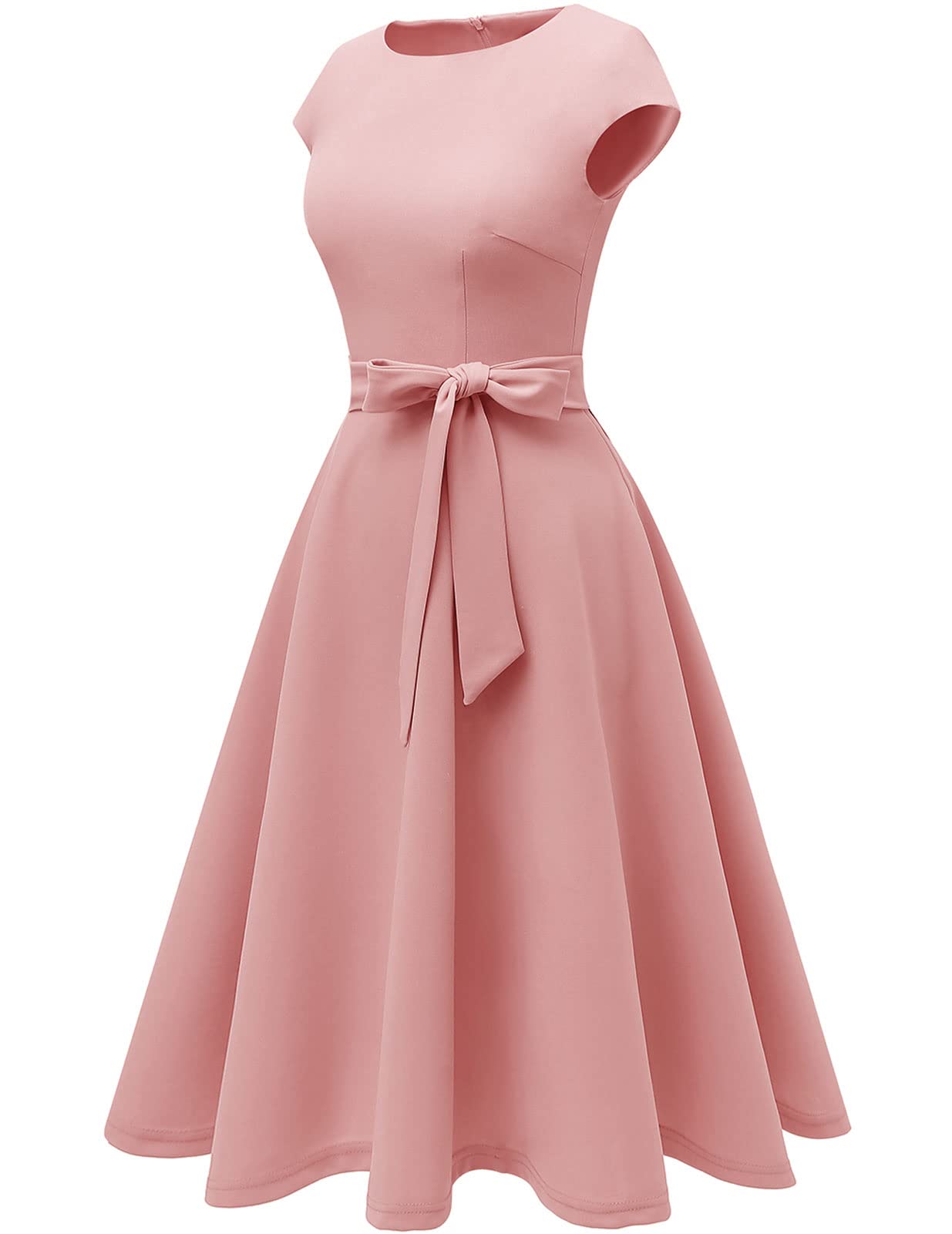 DRESSTELLS Women's Cocktail Dress - Elegant Summer Graduation Party & Formal Wedding Guest Dress 2024 | Perfect for Evening Events, Prom, Bridal Showers & Special Occasions
