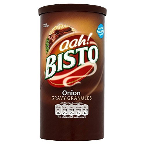 Bisto Onion Gravy Granules 300g - Quick & Easy Instant Gravy Mix for Roasts, Pies & Mashed Potatoes - Groceries Pantry Staple