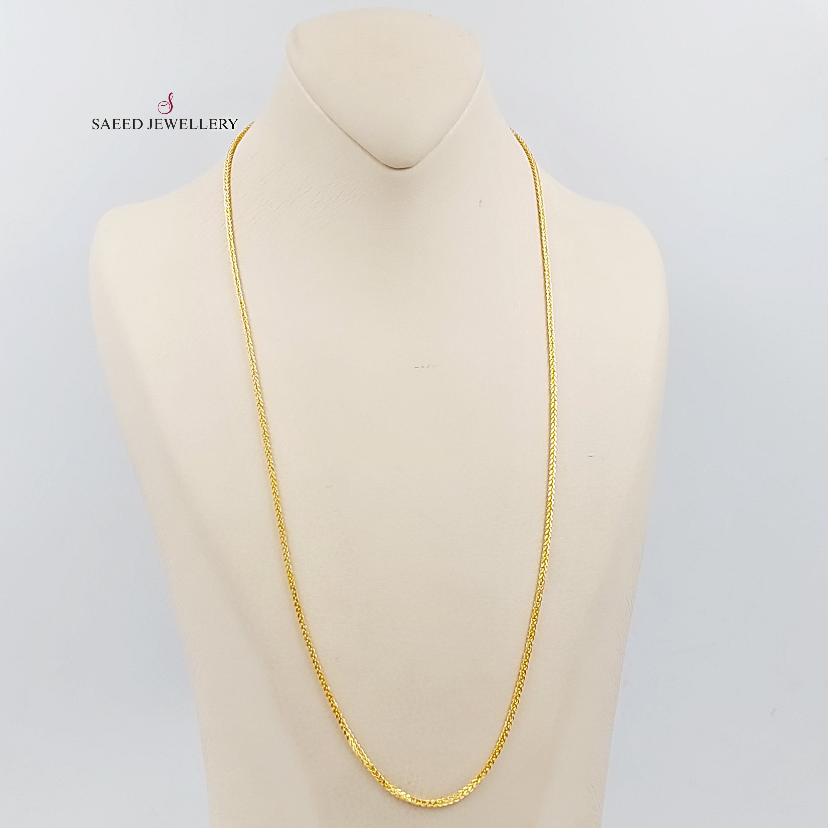 2.5mm Franco Chain Necklace for Women - Dainty Gold or Silver Layering Jewelry - Perfect for Everyday Wear, Gifts & Special Occasions