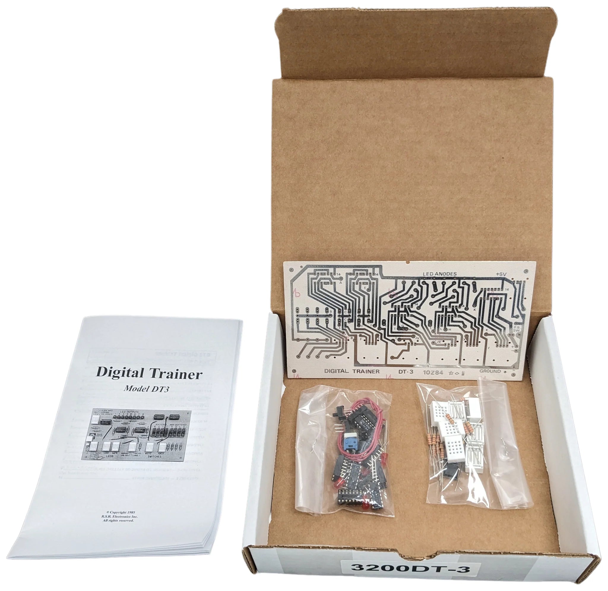 DIY Digital Trainer Soldering Kit for Electrical Engineering - Prototyping, Experimentation & Learning (Intermediate Skill Level) | Perfect for STEM Projects, Home Labs & Electronics Hobbyists