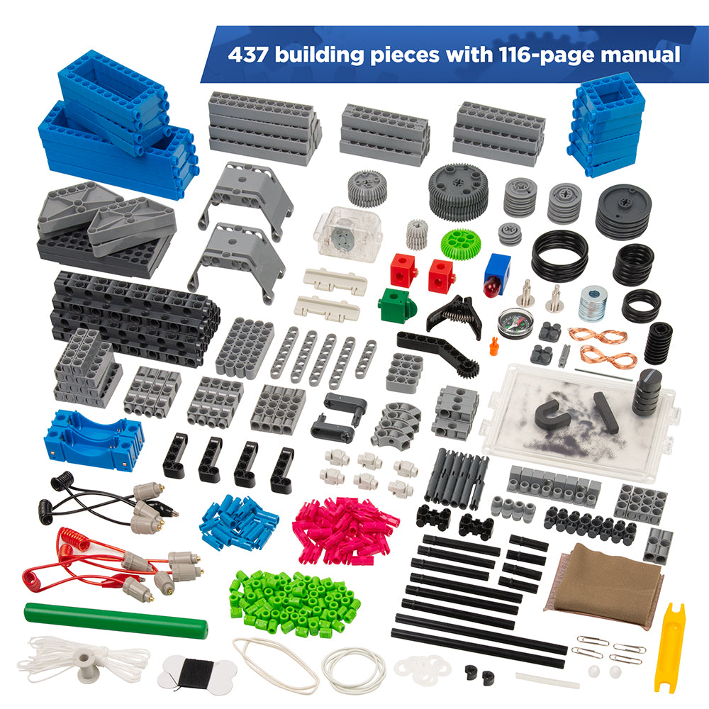 Middle School Physics Classroom Kit - Forces & Interactions Science Experiment Set for Kids | Hands-On STEM Learning Tools for Classroom & Homeschool Education