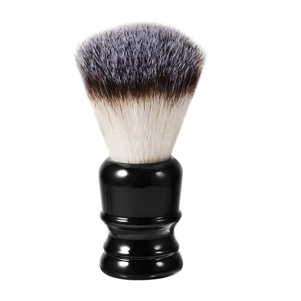 1pc Synthetic Beard Brush for Men - Soft Bristles Styling & Grooming Brush for Facial Hair, Mustache & Neck Duster - Perfect for Salon, Home Shaving & Daily Beard Care Routine