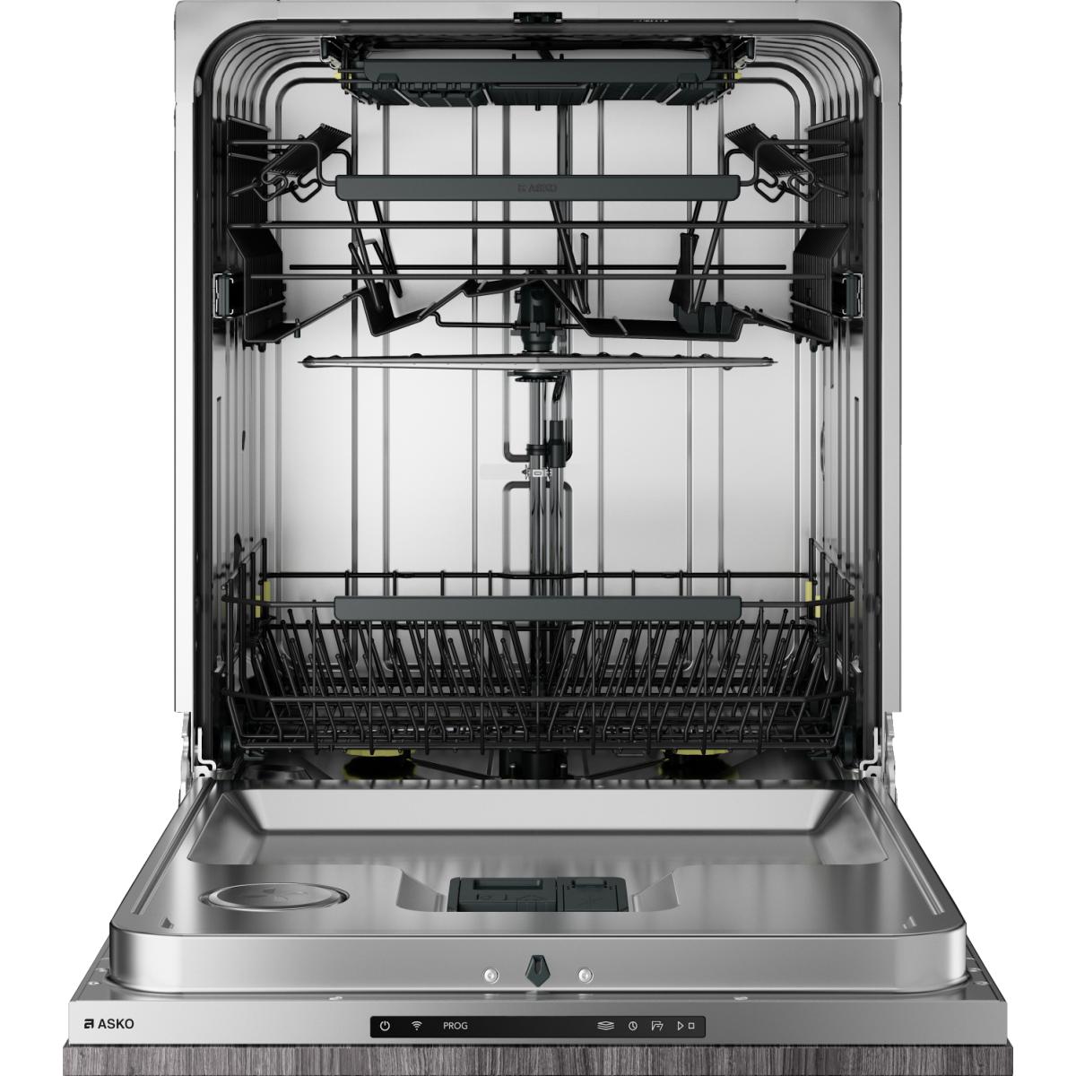 Asko 24 Inch Built-In Dishwasher with Turbo Combi Drying™ - Stainless Steel Interior, Ultra Quiet Operation, Energy Star Certified - Perfect for Modern Kitchens and Open-Concept Homes