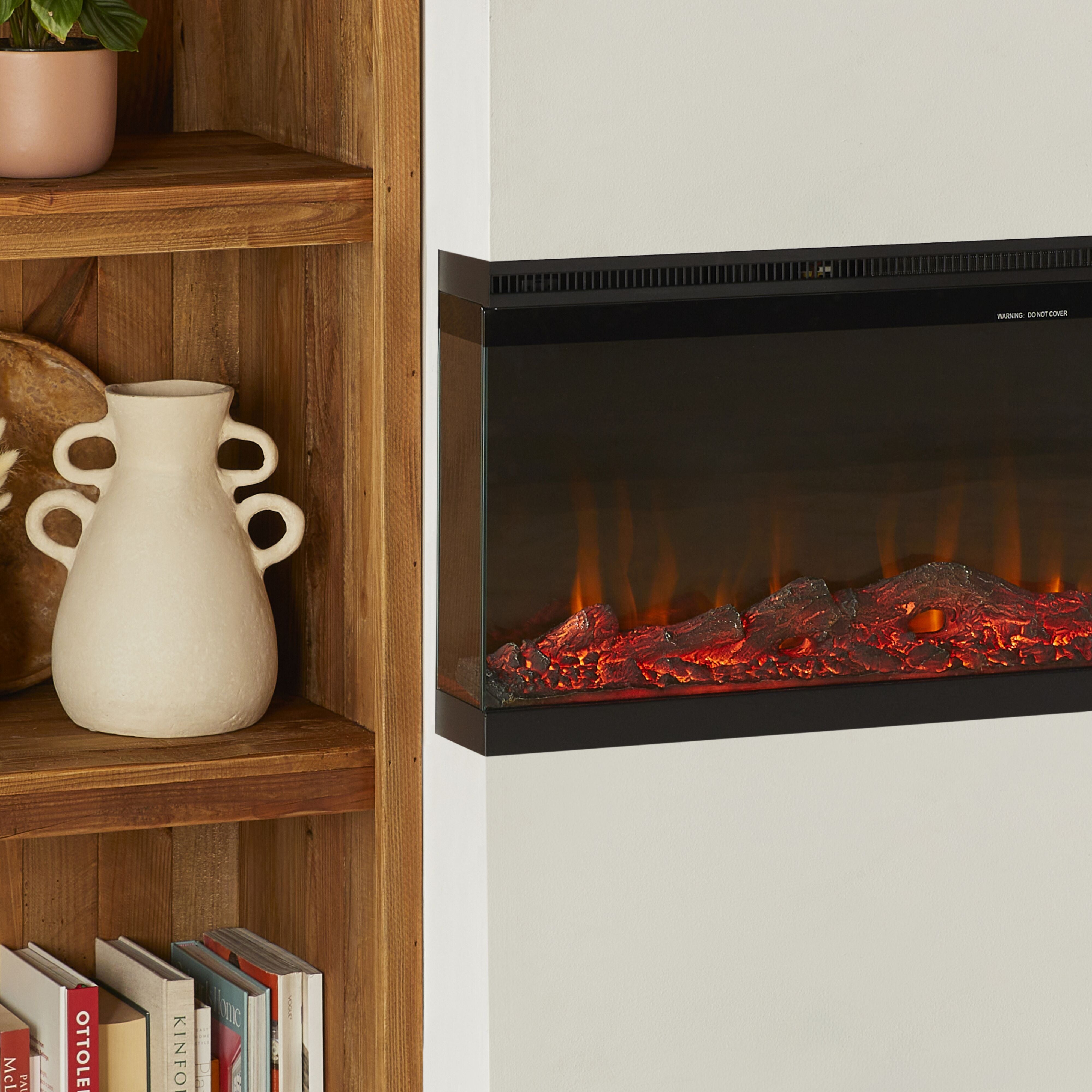 Boston Electric Fireplace Heater - 60