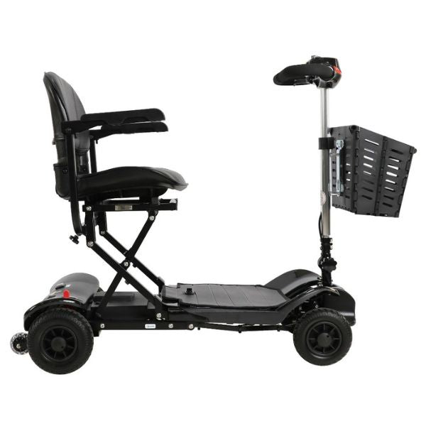 Optimus Automatic Folding Travel Electric Scooter - Lightweight & Portable Commuter Scooter for Adults - Perfect for Urban Commuting, Campus Travel & Last-Mile Transportation