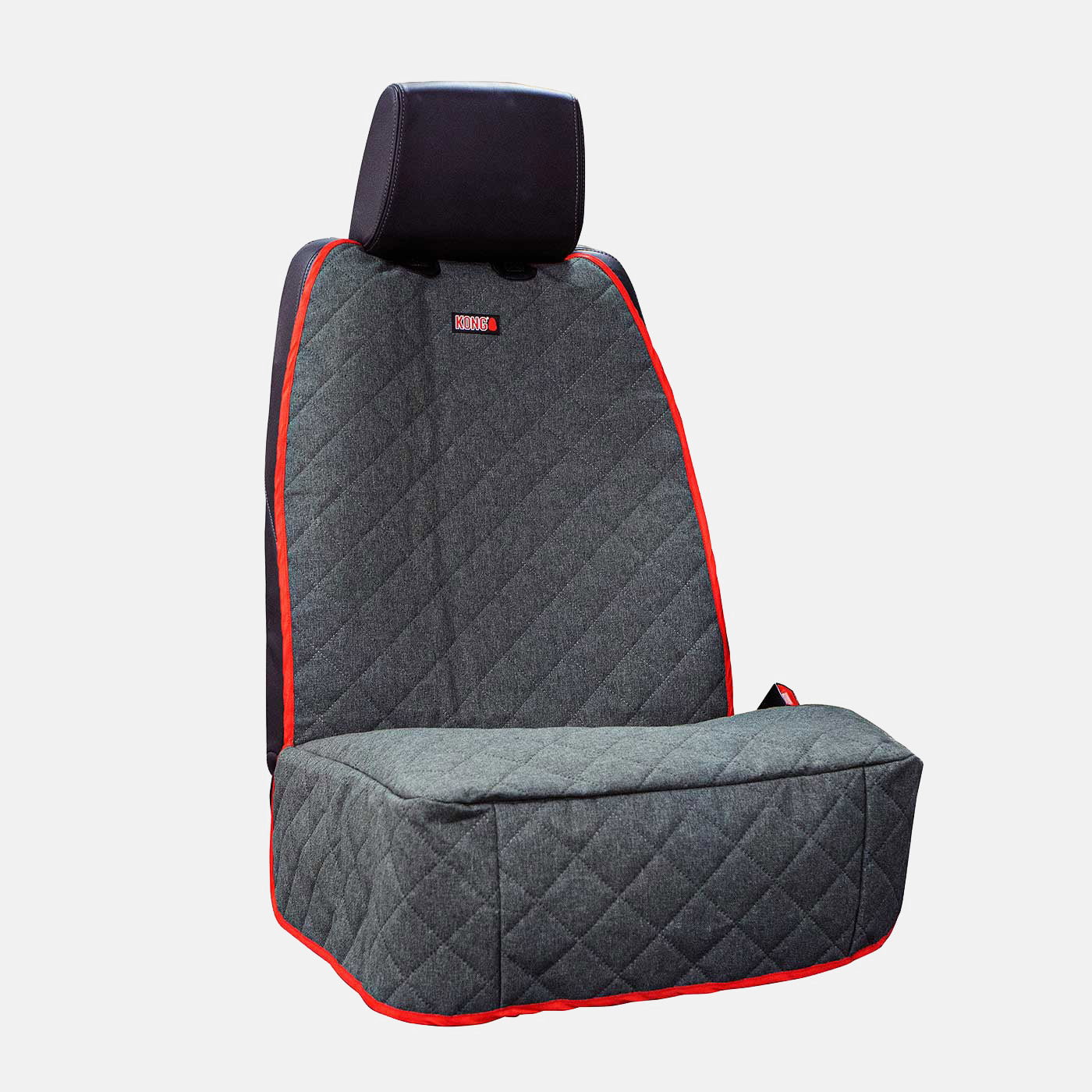 KONG Single Seat Cover - Waterproof & Durable Car Seat Protector for Pets - Perfect for Dogs, Cats, and Travel