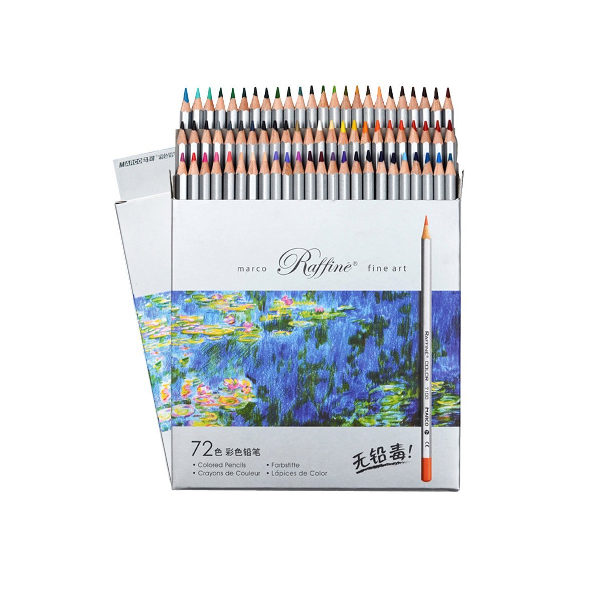 72 Colored Pencils Set - Professional Artist Grade Coloring Pencils for Adults & Kids | Vibrant Colors, Smooth Blending | Perfect for Adult Coloring Books, Sketching, Art Projects & DIY Crafts by FUNLAVIE