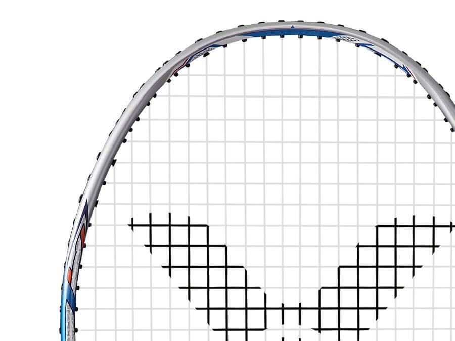 Victor Jetspeed S 12 II (JS 12 II F) Unstrung Badminton Racket - Lightweight Carbon Fiber Shuttlecock Racket for Professional & Intermediate Players - Perfect for Singles & Doubles Matches, Training Sessions