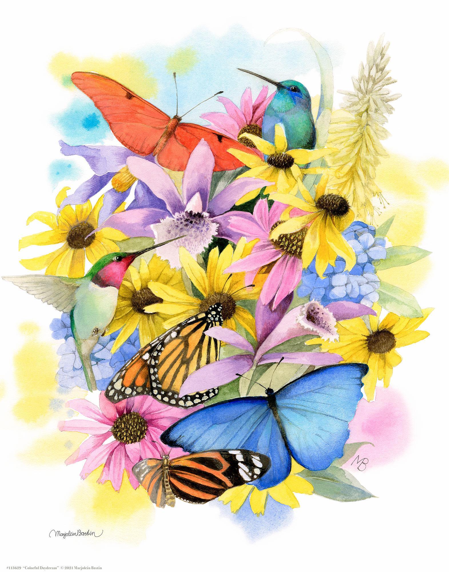 Vibrant Colorful Daydream Art Prints - Wall Decor for Living Room, Bedroom & Office - Perfect for Home & Gift Ideas