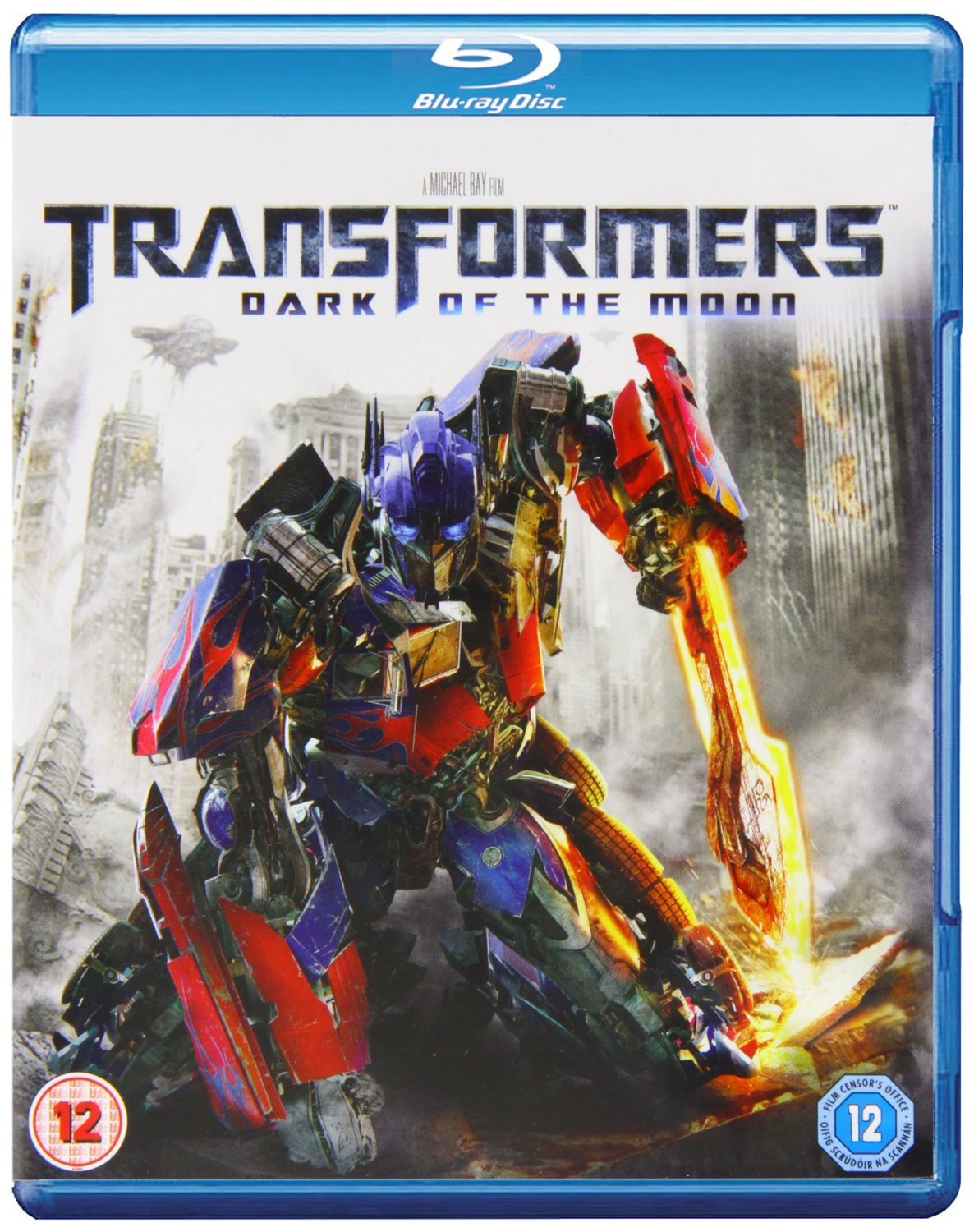 Transformers: Dark of the Moon Blu-ray Movie - Region Free - Action Sci-Fi Film for Home Theater & Movie Night Entertainment