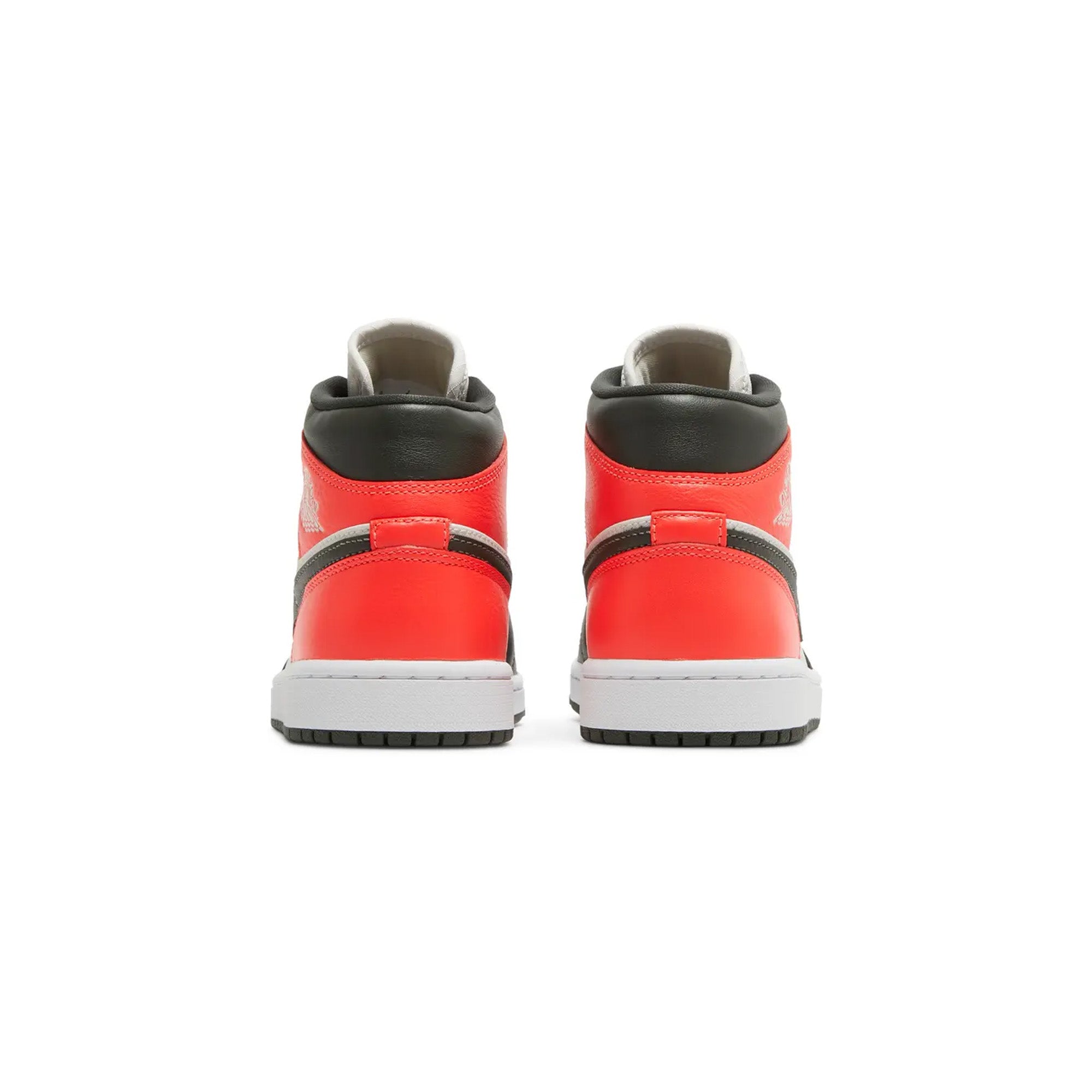 Air Jordan 1 Mid 'Newsprint Light Orewood Brown' Women's Basketball Shoes (2022) - Retro Style Sneakers for Casual Wear, Street Fashion & Gym Workouts