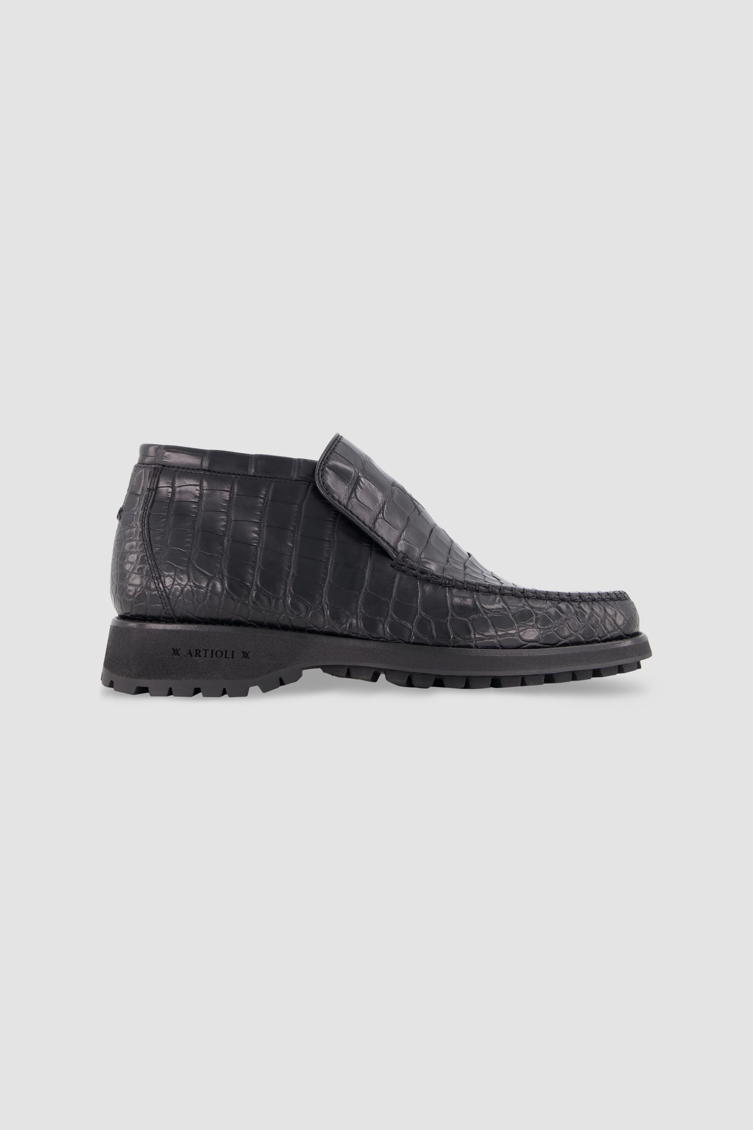 Artioli Genuine Alligator Leather Ankle Boots for Women - Stylish & Comfortable for Casual Wear, Office & Evening Out