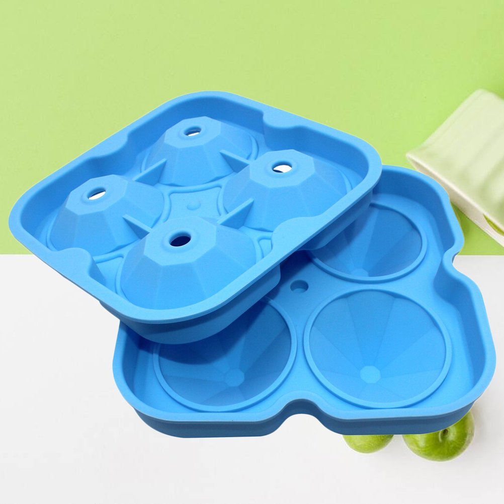 4-Piece Silicone Cake Mold Set for Soap, Ice Cubes, Candy & Baking - Reusable, Non-Stick, BPA-Free - Perfect for DIY Crafts, Desserts, Party Treats & Home Decor