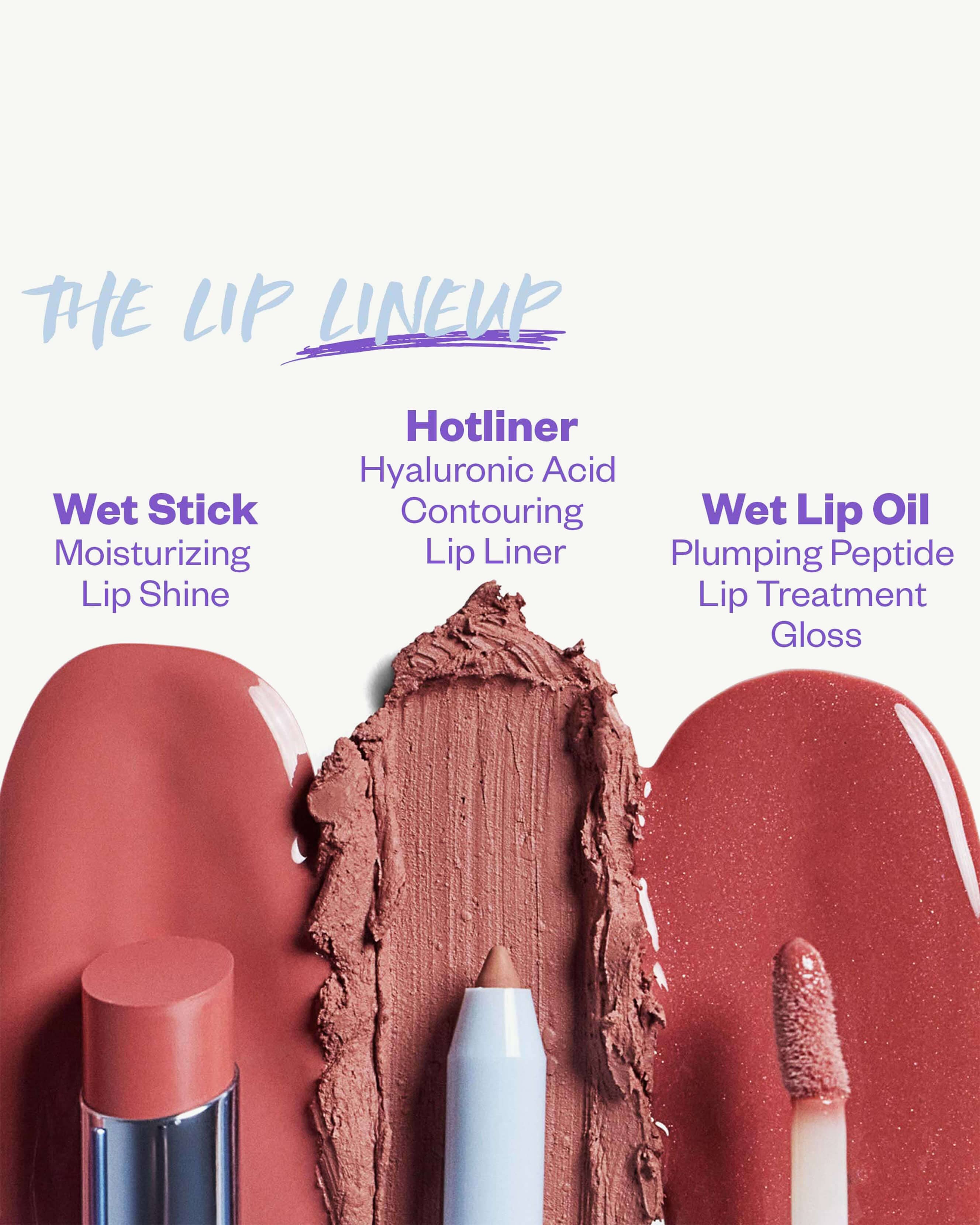 Hotliner Hyaluronic Acid Contouring Lip Liner - Long Lasting, Moisturizing Lip Pencil for Fuller Lips | Perfect for Daily Makeup & Special Occasions