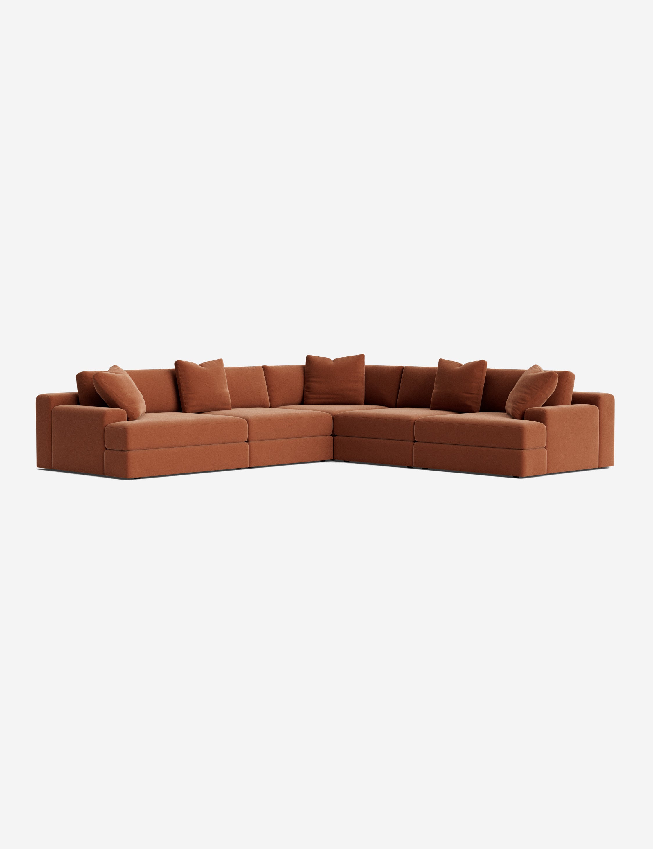 Felton Corner Sectional Sofa - Modern L-Shaped Couch with Storage Chaise for Small Spaces | Living Room, Apartment, Dorm Furniture | Comfortable & Stylish Home Decor