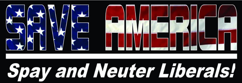 Kramer Spay & Neuter Sticker - Car, Truck & Laptop Decal (8.7x3 in) - Political Humor for Liberals & Conservatives