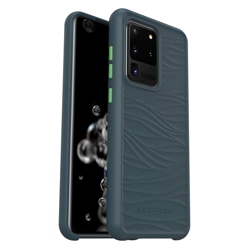 LifeProof WAKE SERIES Waterproof Case for Samsung Galaxy S20 Ultra & S20 Ultra 5G - Shockproof Protective Cover with Screen Protector - Compatible Only with S20 Ultra Models - Neptune Stargazer/Green Ash - Perfect for Outdoor Activities, Swimming & Extreme Sports