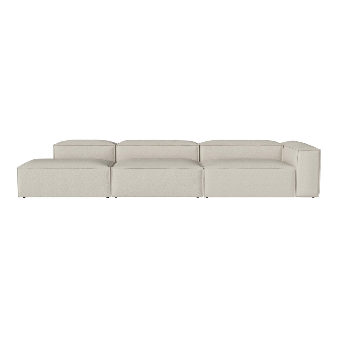 Cosima 3-Seater Sofa with Open End - Modern Living Room Furniture for Small Spaces | Perfect for Apartments, Studios & Cozy Home Decor