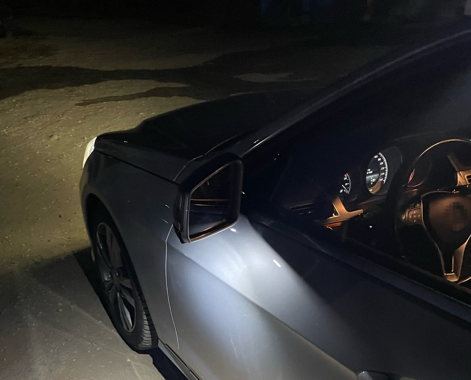 18 SMD Full LED Under Mirror Puddle Lights for Mercedes C/E/S/CLA/CLS/GLK Class - Waterproof Car Door Projector Lights for Night Safety & Luxury Style