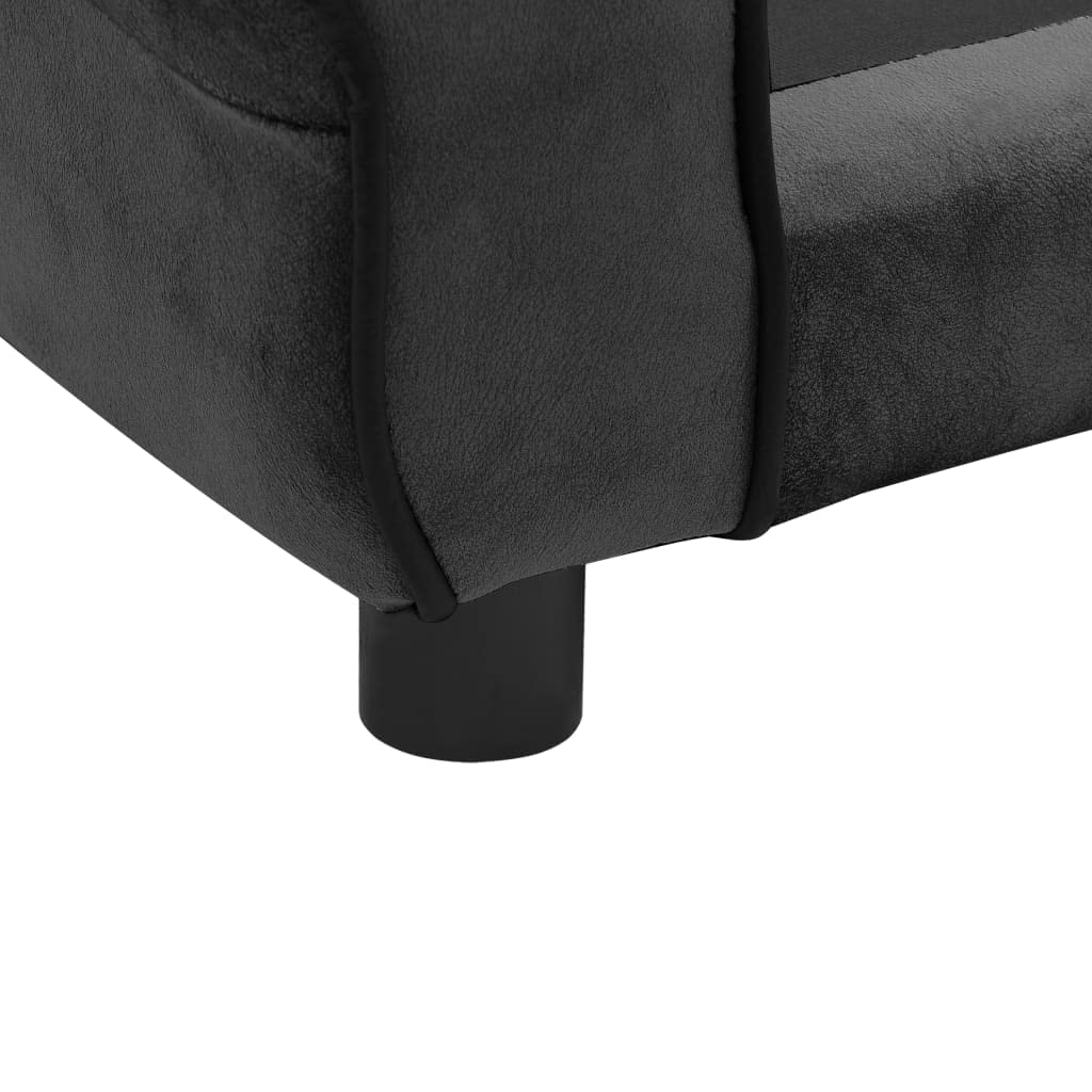 Premium Pet Sofa Bed for Dogs and Cats - Removable Washable Cushion, Furniture Protector for Small & Medium Pets, Plush 28.3x17.7x11.8 Inch Dark Gray - Perfect for Living Room, Bedroom & Pet-Friendly Spaces