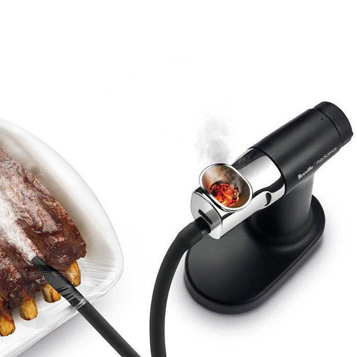 Breville Polyscience Smoking Gun Pro - Handheld Food Smoker for Cocktails, Meats & Cheese - Perfect for Home Chefs & Mixologists