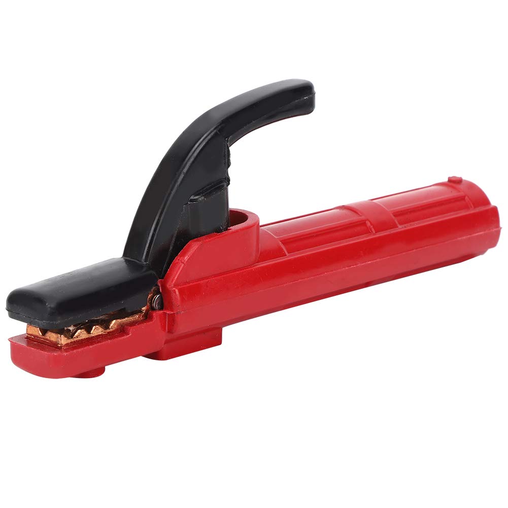 Agatige 300A Welding Electrode Holder - Copper Insulated Clamp with Comfort Grip for Arc Welding Machines | Professional Welding Pliers Tool for Metal Repair & DIY Projects