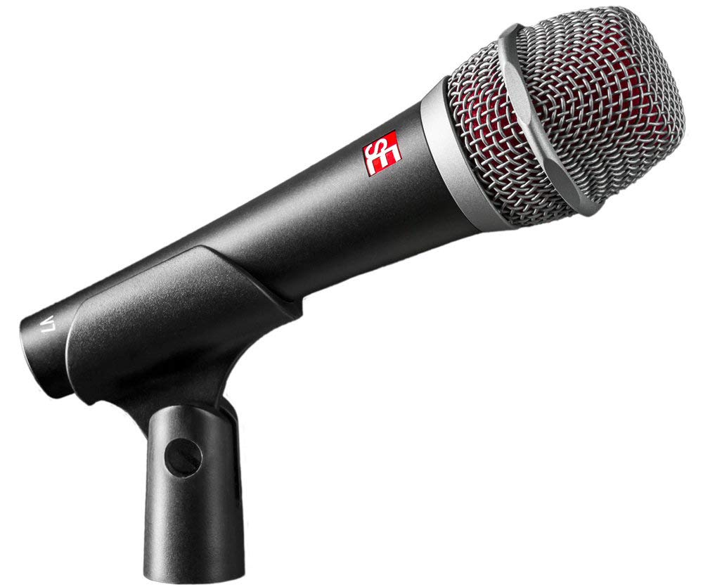 SE Electronics V7 Professional Handheld Dynamic Microphone with 2 XLR Cables - Perfect for Live Performances, Podcasting & Studio Recording