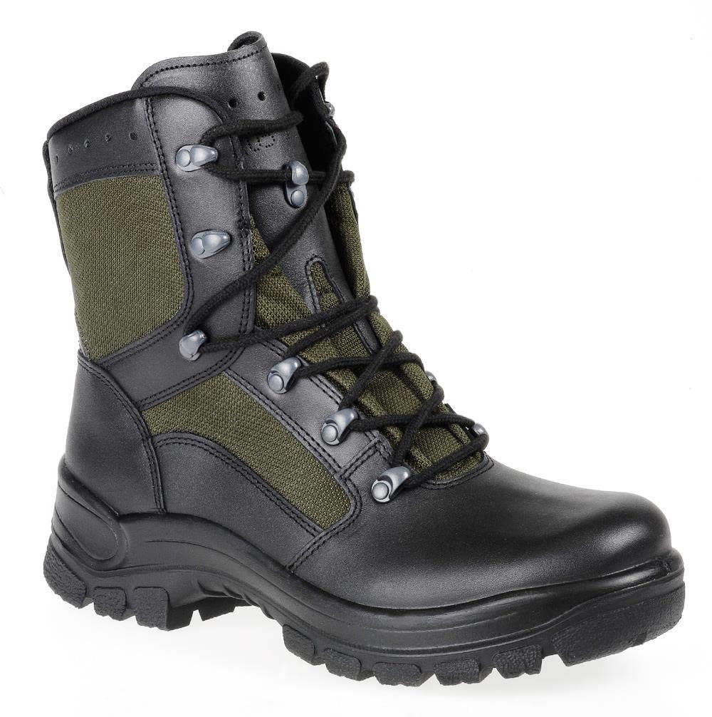 Authentic German Army Jungle Boots - Men's Olive Military Tactical Shoes for Hiking, Outdoor Adventures & Survival Training