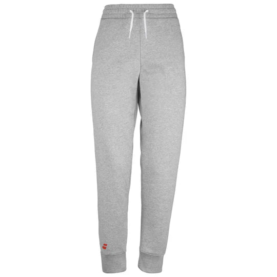 Babolat Women's High Rise Jogger Pants 3002 - Breathable Workout Leggings for Running, Yoga & Gym - Heather Grey Athletic Tights