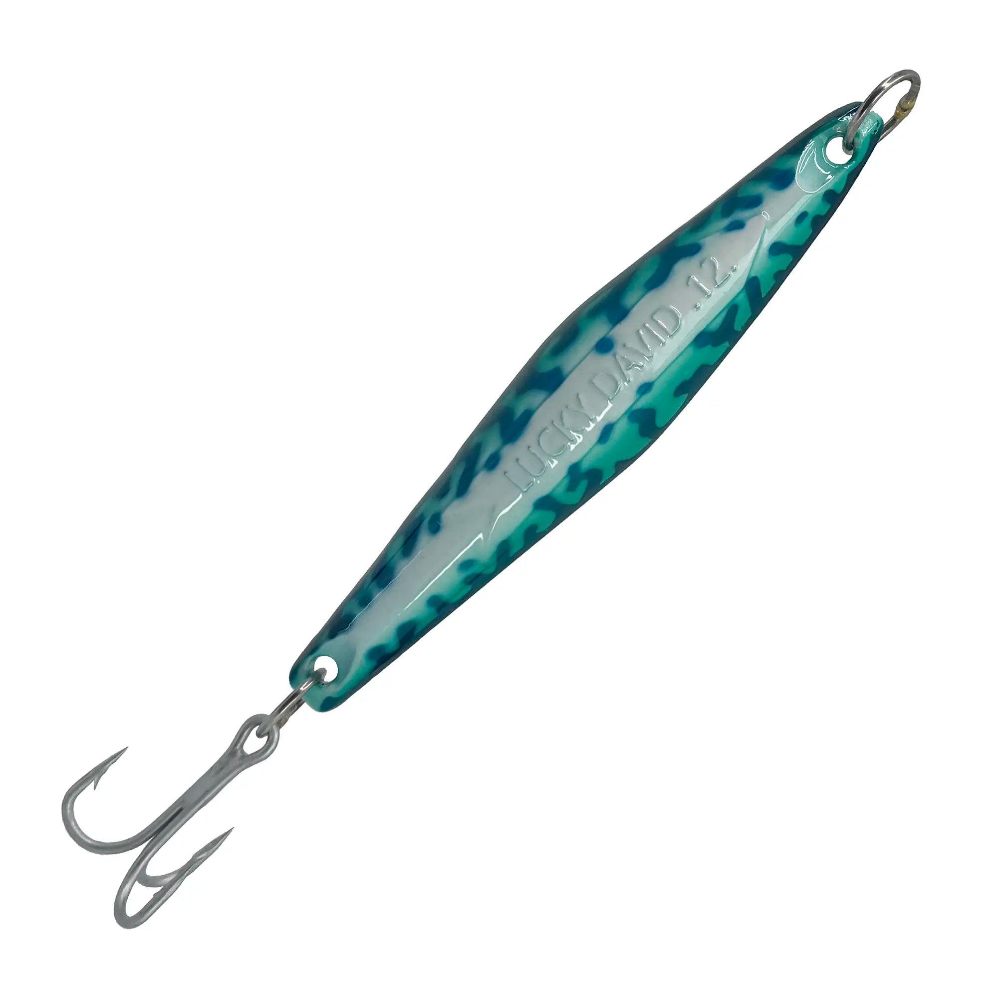 Tady Lucky David Surface Iron Jigs - Premium Saltwater Fishing Lures for Tuna, Yellowtail & Calico Bass - Perfect for Offshore & Inshore Fishing Adventures
