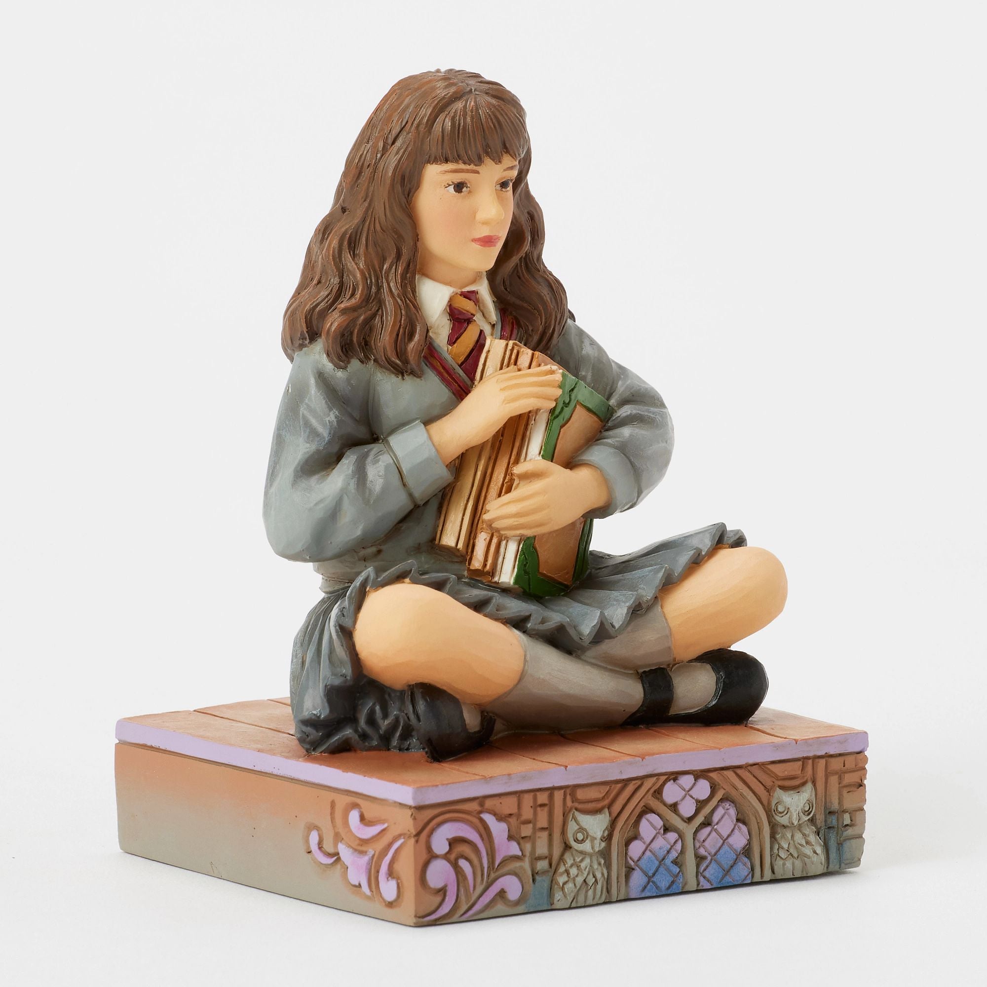 Hermione Granger with Book - Harry Potter Collectible Figure for Fans & Decor - Perfect for Bookshelves, Desks & Gift Giving
